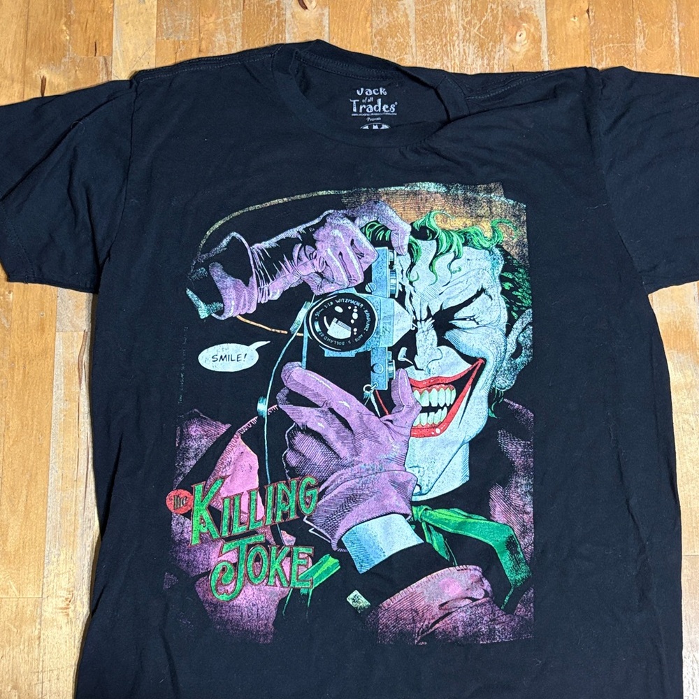 Jack of all Trades X Batman the Joker graphic Tshirt